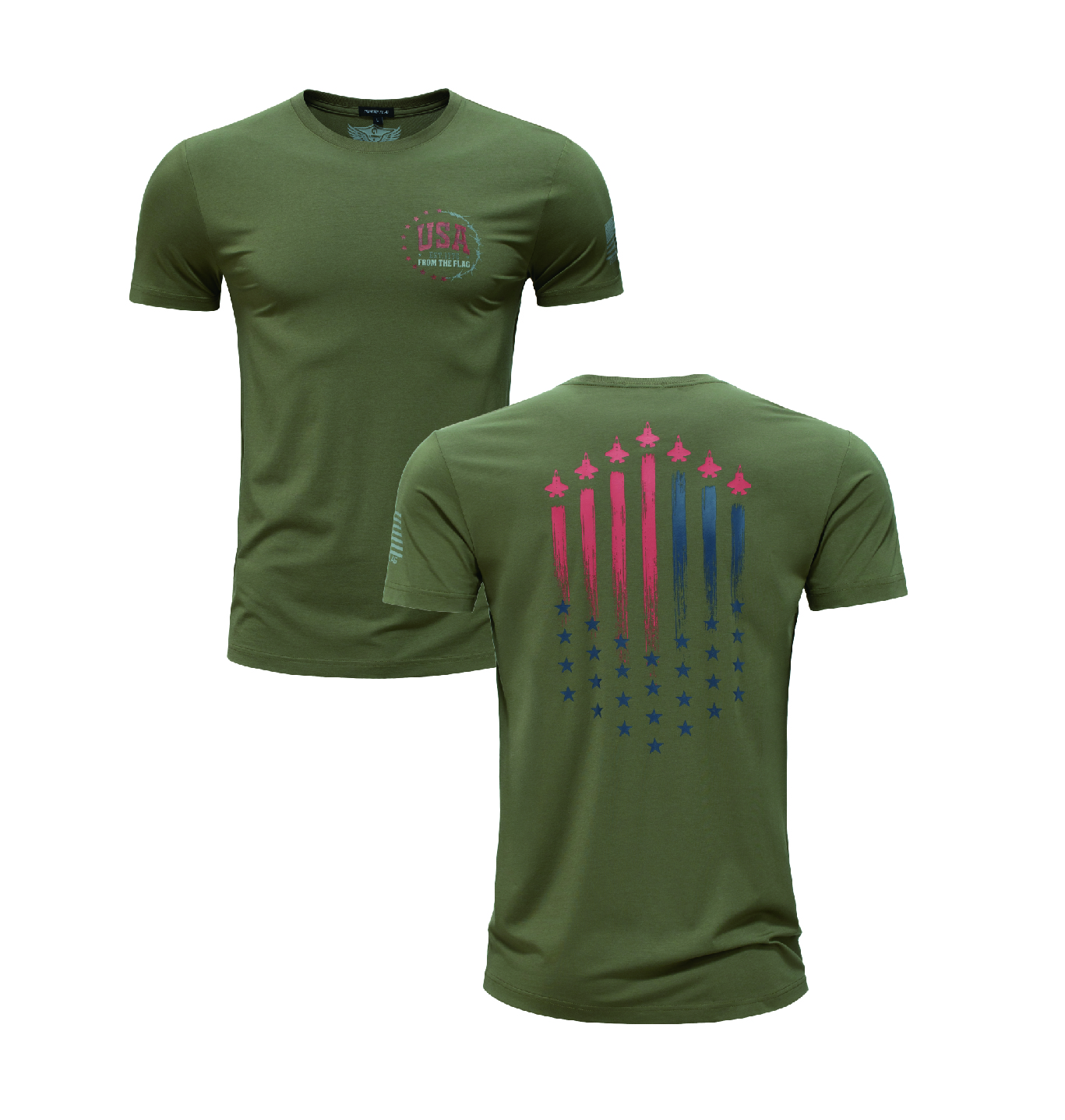 USA FLYOVER T-SHIRT